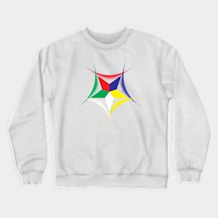 Star symbol inspired by Eastern Star logo Crewneck Sweatshirt